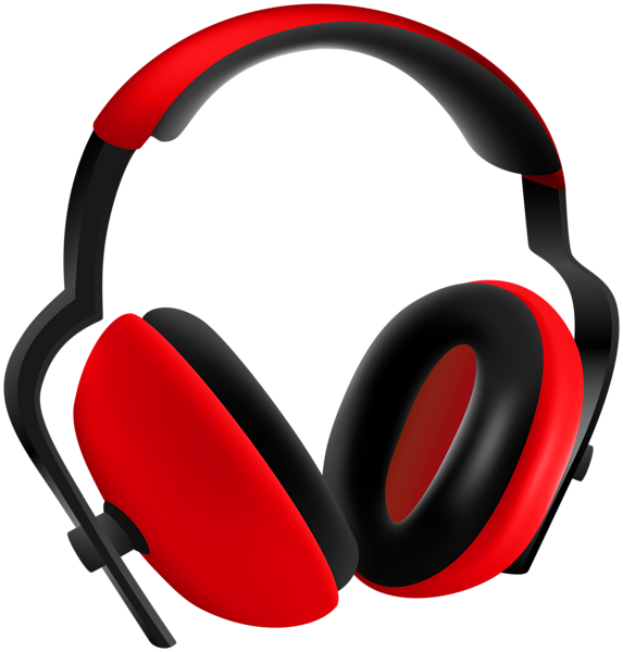 This png image - Red Headset PNG Clipart, is available for free download