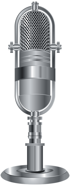 This png image - Studio Microphone Silver PNG Clip Art Image, is available for free download