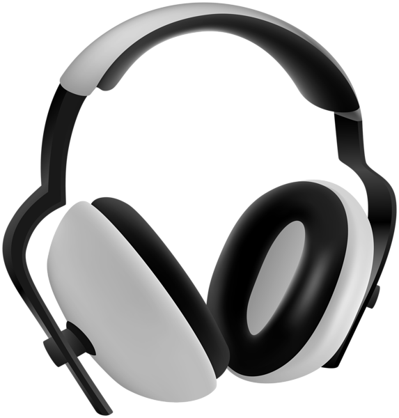 This png image - White Headset PNG Clipart, is available for free download