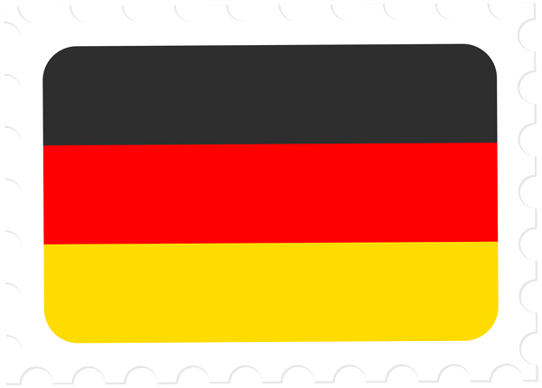 This png image - Germany Flag Postage Stamp PNG Clip Art Image, is available for free download