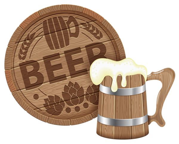 This png image - Oktoberfest Beer Barrel and Mug PNG Clipart Picture, is available for free download