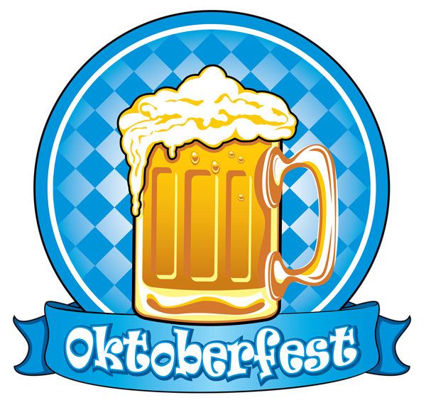 This png image - Oktoberfest Blue Decor with Beer PNG Clipart Picture, is available for free download