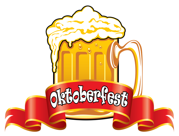 This png image - Oktoberfest Red Banner with Beer PNG Clipart Image, is available for free download