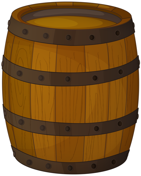 This png image - Wooden Keg Barrel PNG Transparent Clipart, is available for free download