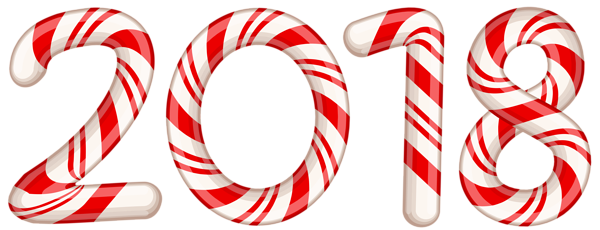 This png image - 2018 Candy Cane Red PNG Clip Art Image, is available for free download