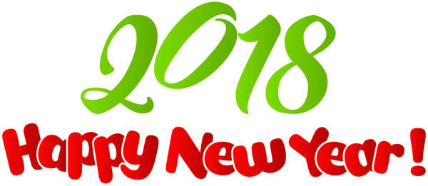 This png image - 2018 Happy New Year PNG Clip Art Image, is available for free download