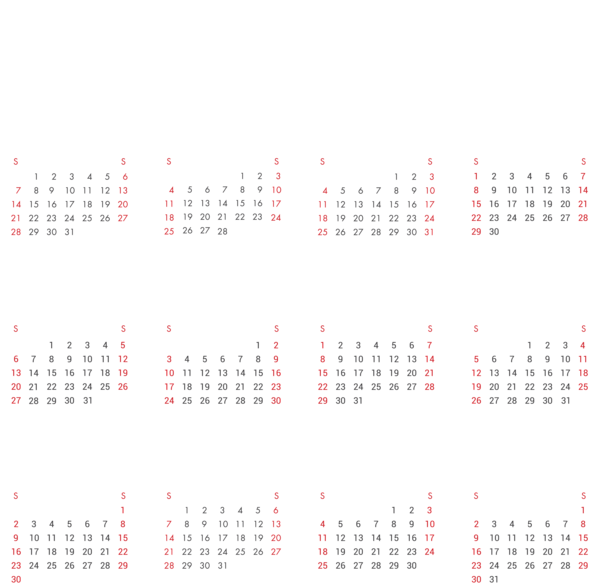 This png image - 2018 Transparent Calendar Clip Art, is available for free download