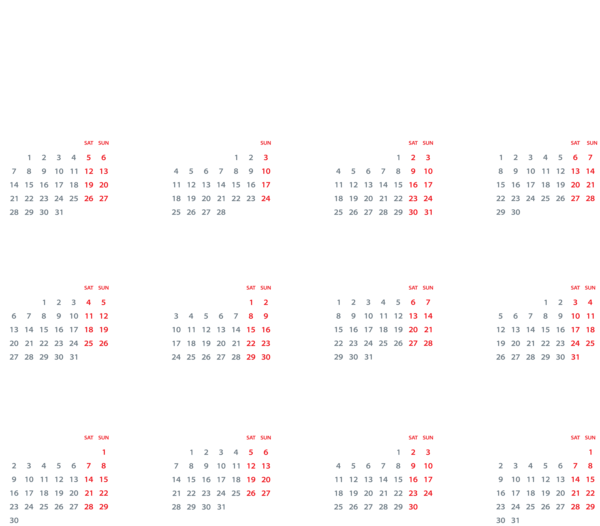 This png image - 2019 Calendar PNG Image, is available for free download