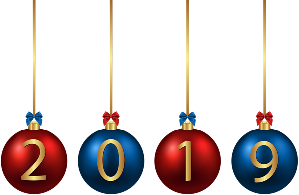 This png image - 2019 Christmas Balls Red Blue PNG Image, is available for free download
