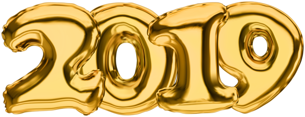 This png image - 2019 Gold Transparent PNG Clip Art, is available for free download