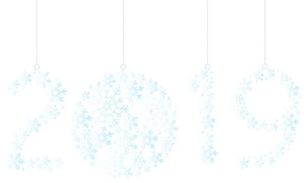 This png image - 2019 Snowflakes PNG Clipart Image, is available for free download