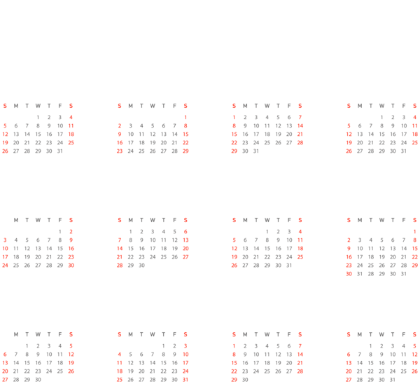 2018 Transparent Calendar PNG Clip Art Image Calendar png, Clip art, Free clip a