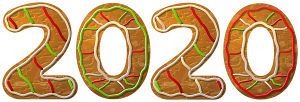 This png image - 2020 Gingerbread PNG Clipart, is available for free download
