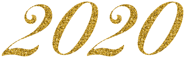 This png image - 2020 Gold PNG Clip Art Image, is available for free download