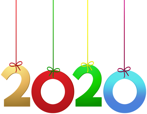 This png image - 2020 Hanging Decoration PNG Clip Art Image, is available for free download