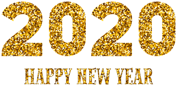 This png image - 2020 Happy New Year Transparent PNG Image, is available for free download