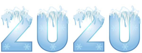 This png image - 2020 Ice Style PNG Clip Art Image, is available for free download