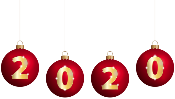This png image - 2020 and Christmas Balls PNG Clip Art, is available for free download