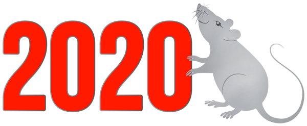 This png image - 2020 with Rat PNG Clipart, is available for free download