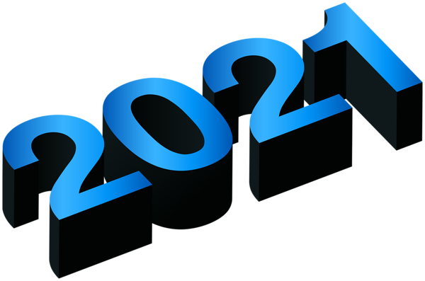 This png image - 2021 Blue Black PNG Clip Art Image, is available for free download