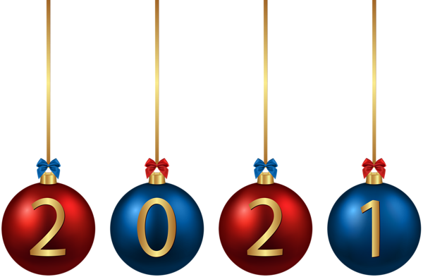 This png image - 2021 Christmas Balls Red Blue PNG Image, is available for free download