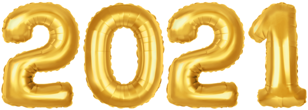 This png image - 2021 Gold Baloons PNG Clip Art Image, is available for free download