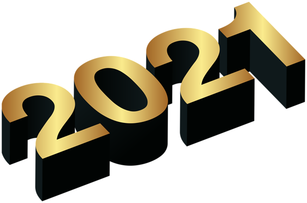 This png image - 2021 Gold Black PNG Clip Art Image, is available for free download