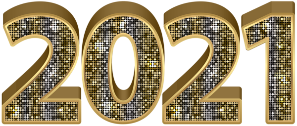 This png image - 2021 Gold Deco Transparent Clipart, is available for free download