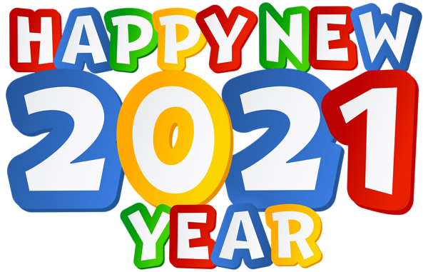 This png image - 2021 Happy New Year PNG Clip Art Image, is available for free download