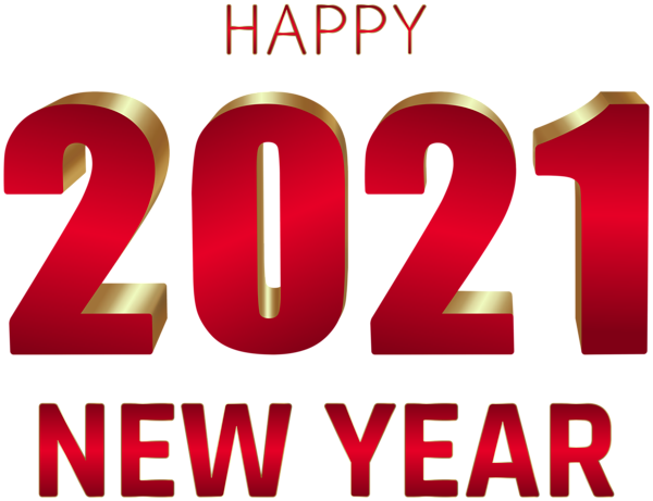 This png image - 2021 Happy New Year PNG Clipart, is available for free download
