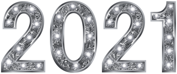 This png image - 2021 Silver Shining Transparent Clip Art Image, is available for free download