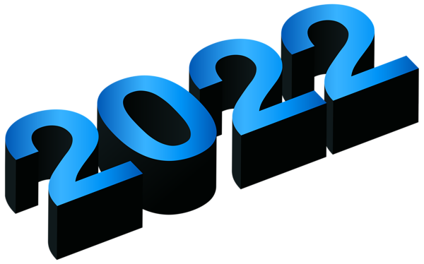 This png image - 2022 Blue Black PNG Clip Art Image, is available for free download