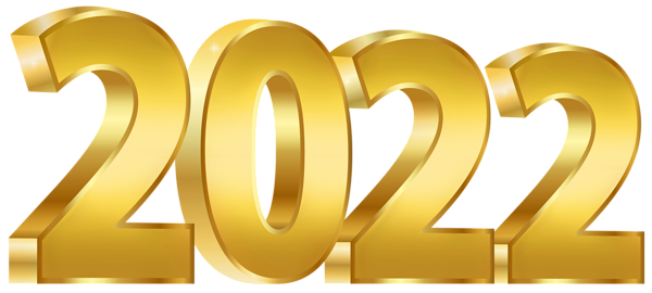 This png image - 2022 Gold PNG Clipart Image, is available for free download