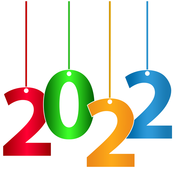 This png image - 2022 Hanging Transparent Clipart PNG Image, is available for free download