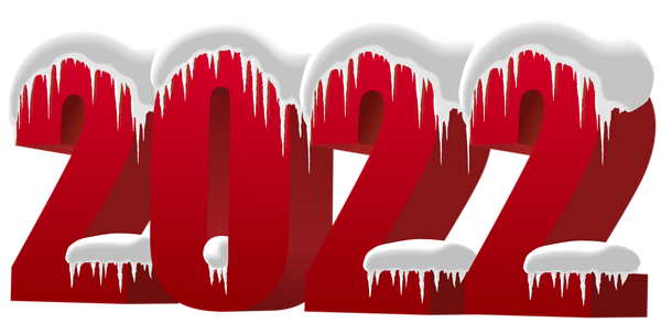 This png image - 2022 Red Snowy PNG Transparent Clipart, is available for free download