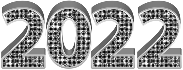 This png image - 2022 Silver Deco Transparent Clipart, is available for free download