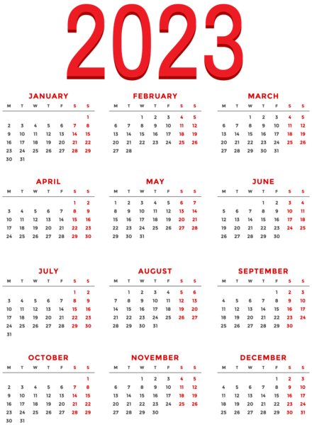 This png image - 2023 EU Calendar Transparent PNG Clipart, is available for free download