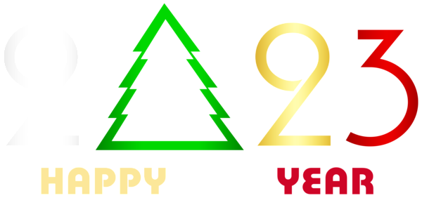 This png image - 2023 Happy New Year PNG Transparent Clipart, is available for free download