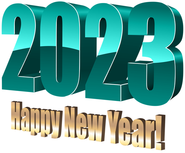 This png image - 2023 Year Blue PNG Transparent Clipart, is available for free download