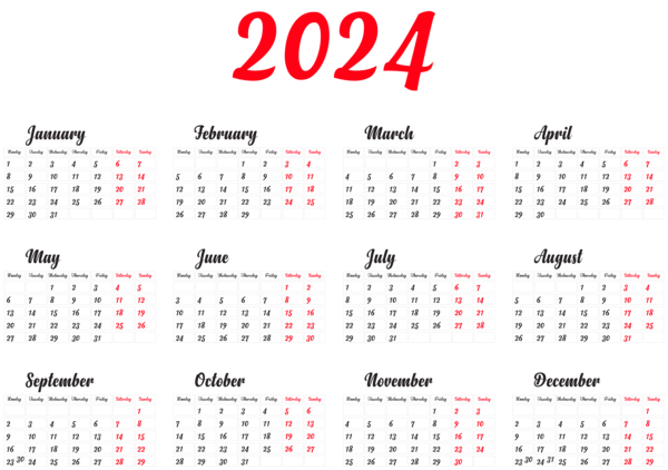 This png image - 2024 Calendar EU PNG Clipart, is available for free download