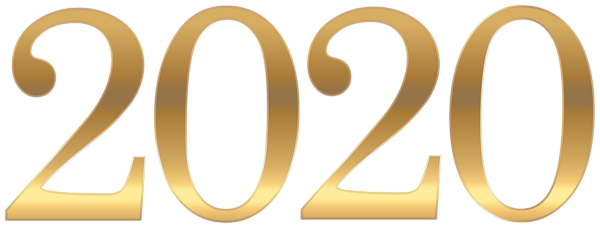 This png image - Gold 2020 PNG Clipart, is available for free download