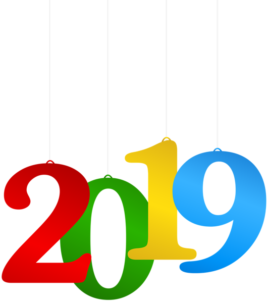 This png image - Hanging 2019 Clip Art Image, is available for free download