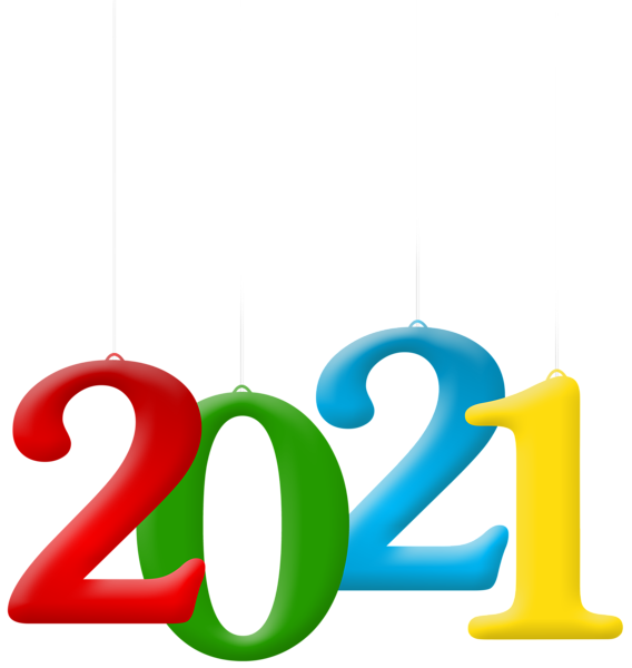 This png image - Hanging 2021 Clipart, is available for free download