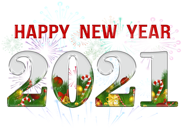 This png image - Happy New Year 2021 PNG Clipart, is available for free download