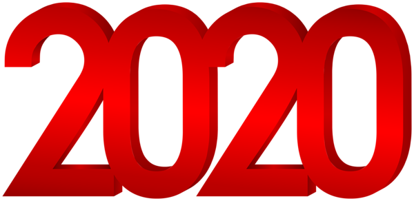 This png image - Red 2020 PNG Clipart, is available for free download