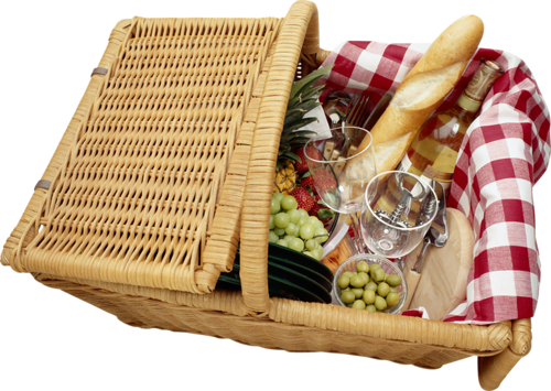 This png image - Picnic Basket Clipart, is available for free download