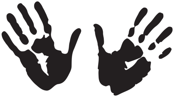 This png image - Handprints PNG Clipart, is available for free download