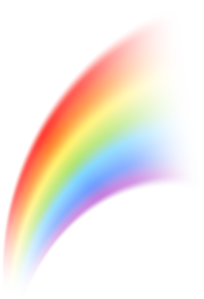 Curved Rainbow Transparent Clip Art Image | Gallery Yopriceville - High