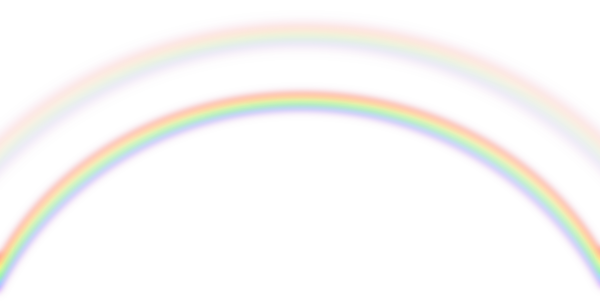 This png image - Double Rainbow PNG Clip Art Image, is available for free download
