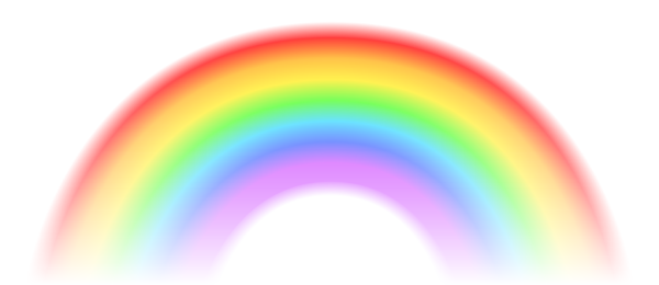 Rainbow Clip Art Image | Gallery Yopriceville - High-Quality Images and